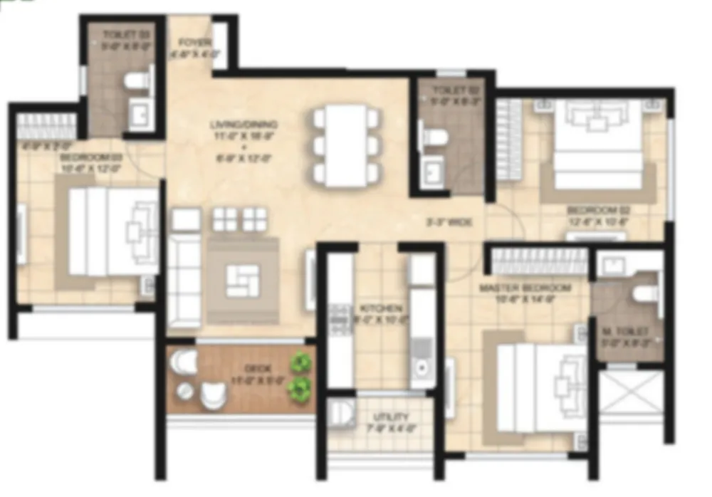 3.5 BHK